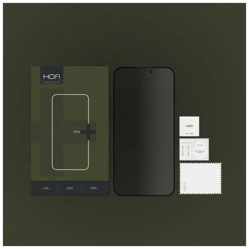 HOFI Anti Spy Glass Pro+ védőüveg iPhone 15 Pro készülékhez