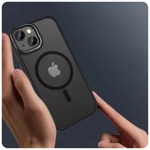 TECH-PROTECT MAGMAT ”2” MAGSAFE iPhone 15 készülékhez, matt fekete