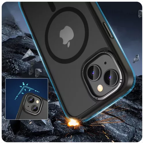 TECH-PROTECT MAGMAT ”2” MAGSAFE iPhone 15 készülékhez, matt fekete