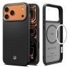 SPIGEN ENZO ARAMID "T" MAG MAGSAFE iPhone 17 Pro készülékhez tok fekete/ezüst