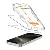 Védőüveg TECH-PROTECT QUICK SET+ 2-PACK iPhone 16 Pro készülékhez fekete