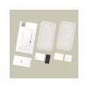 Védőüveg TECH-PROTECT QUICK SET+ 2-PACK iPhone 16 Pro készülékhez fekete