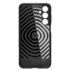 SPIGEN ESSENTIAL SANDBLAST tok Samsung Galaxy M35 5G készülékhez fekete
