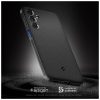 SPIGEN ESSENTIAL SANDBLAST tok Samsung Galaxy M35 5G készülékhez fekete