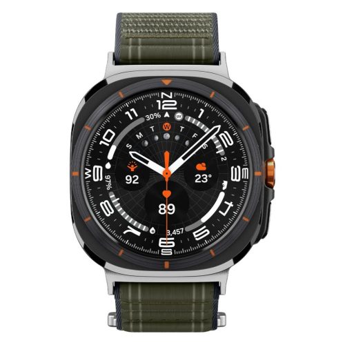 SPIGEN WBF0 szíj SAMSUNG GALAXY WATCH ULTRA 2024 / 2025 (47 MM) készülékhez zöld