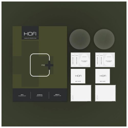 HOFI GLASS PRO+ 2-PACK Samsung Galaxy Watch 4 / 5 / 6 / 7 / FE (40 MM) készülékhez edzett üvegfólia átlátszó