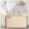 TECH-PROTECT POCKET BAG laptop táska 15-16 készülékhez sivatagi bézs