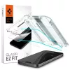SPIGEN GLAS.TR "EZ FIT" 2-PACK iPhone 15 Pro készülékhez megerősített üveg kijelzővédő – átlátszó