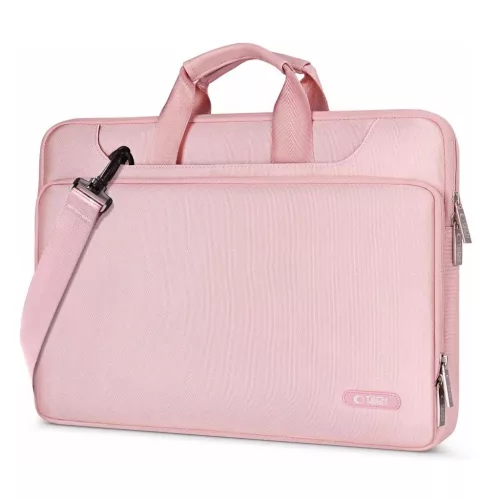 TECH-PROTECT zseb táska laptop 13-14 készülékhez rózsaszín