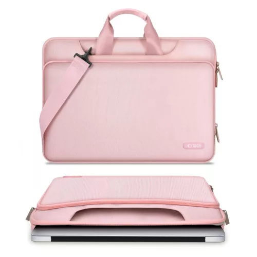 TECH-PROTECT zseb táska laptop 13-14 készülékhez rózsaszín