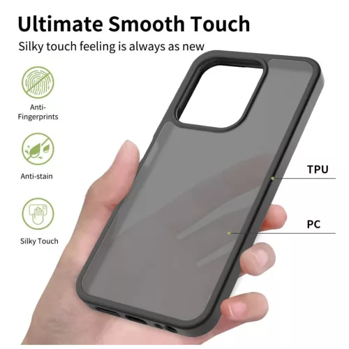 TECH-PROTECT MAGMAT tok XIAOMI REDMI 15C (173 MM) készülékhez / POCO C85 (173 MM) készülékhez, matt fekete