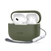TECH-PROTECT szilikon tok Apple AirPods Pro 1/2 készülékhez olív zöld