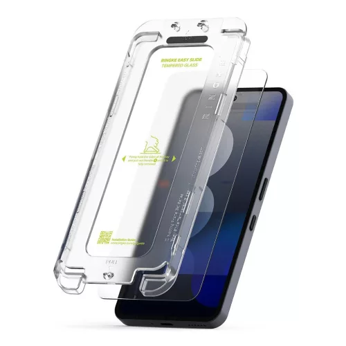 Edzett üveg kijelzővédő Ringke Easy Slide 2-PACK Nothing Phone 3A/3A Pro készülékhez átlátszó