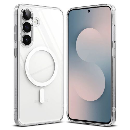 RINGKE FUSION MAGNETIC MAGSAFE tok GALAXY S25 FE készülékhez – átlátszó
