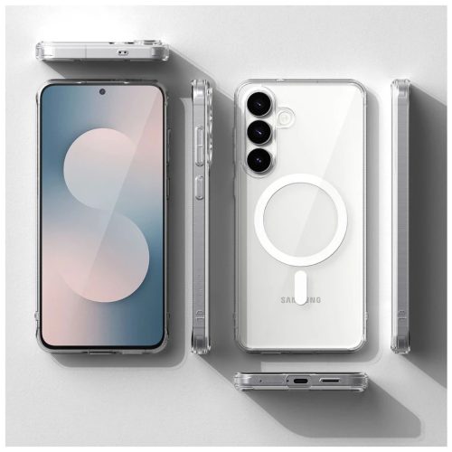 RINGKE FUSION MAGNETIC MAGSAFE tok GALAXY S25 FE készülékhez – átlátszó