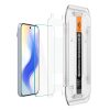 Spigen Glas.TR "EZ FIT" 2 db temperált üveg kijelzővédő Google Pixel 9 / 9 Pro / 10 / 10 Pro készülékhez átlátszó