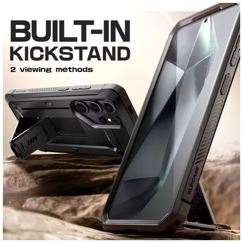SUPCASE UNICORN BEETLE PRO 2-SET Galaxy S25 Ultra készülékhez tok fekete