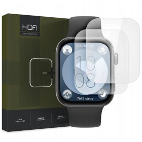   Hidrogél kijelzővédő HOFI Hydroflex Pro+ 2-PACK HUAWEI WATCH FIT 3/4 készülékhez átlátszó