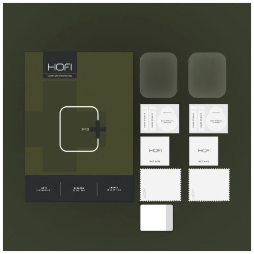 Hidrogél kijelzővédő HOFI Hydroflex Pro+ 2-PACK HUAWEI WATCH FIT 3/4 készülékhez átlátszó