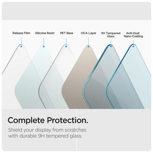 Spigen Glas.TR Slim 2-PACK Galaxy Xcover 7 / 7 Pro készülékhez temperált üveg kijelzővédő átlátszó