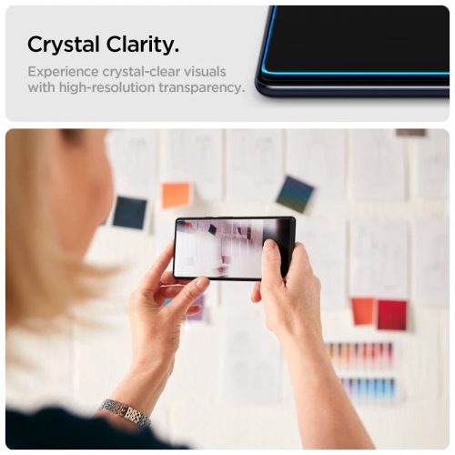 Spigen Glas.TR Slim 2-PACK Galaxy Xcover 7 / 7 Pro készülékhez temperált üveg kijelzővédő átlátszó