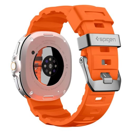 SPIGEN WBS2 szíj Samsung Galaxy Watch 8 / Classic készülékhez (40 / 44 / 46 MM) narancssárga