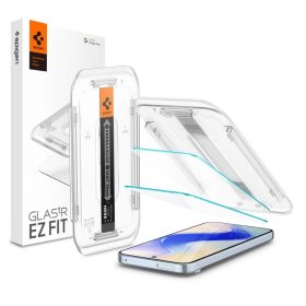  Spigen GLAS.TR "EZ FIT" 2-PACK Temperált üveg kijelzővédő Google Pixel 9 Pro XL / 10 Pro XL készülékhez, átlátszó