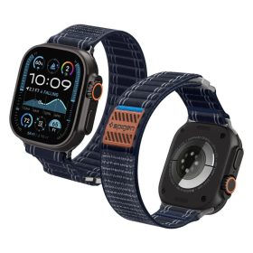   SPIGEN WBF0 óraszíj Apple Watch 8/9/10/11/SE/ULTRA készülékhez (44/45/46/49 MM) tengerészkék