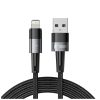 TECH-PROTECT ULTRABOOST Lightning kábel 12W/2.4A 200CM szürke