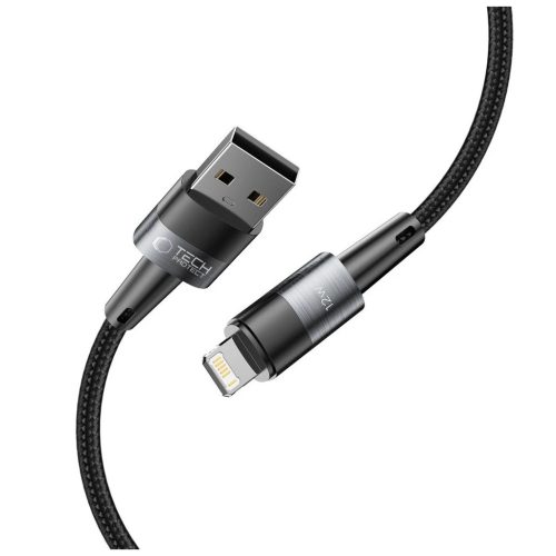 TECH-PROTECT ULTRABOOST Lightning kábel 12W/2.4A 200CM szürke