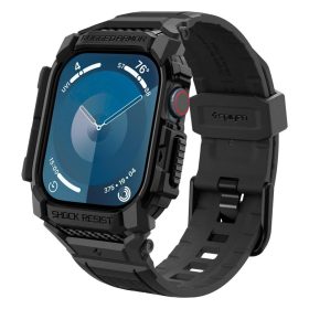   SPIGEN RUGGED ARMOR PRO APPLE WATCH 10 / 11 (46 MM) készülékhez tok fekete