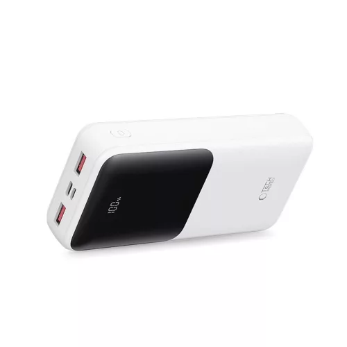 TECH-PROTECT PB02 hordozható töltő 20000MAH 22.5W fehér