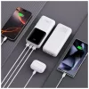 TECH-PROTECT PB02 hordozható töltő 20000MAH 22.5W fehér