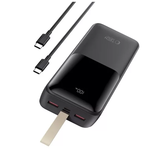 TECH-PROTECT PB03 powerbank 30000MAH 22.5W fekete