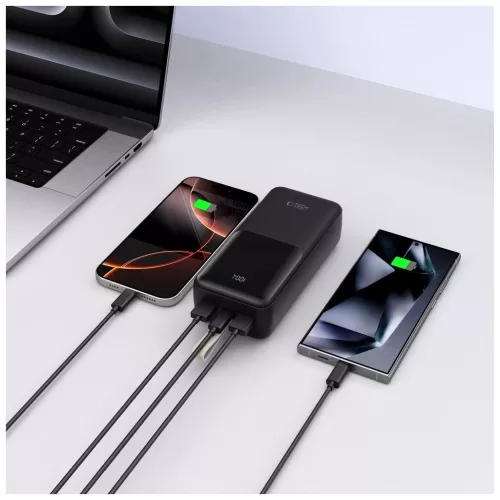 TECH-PROTECT PB03 powerbank 30000MAH 22.5W fekete
