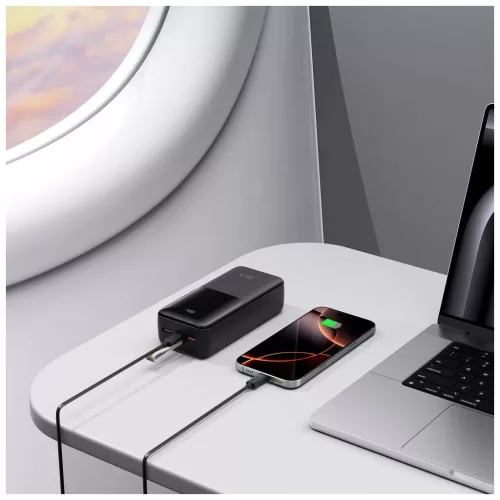 TECH-PROTECT PB03 powerbank 30000MAH 22.5W fekete