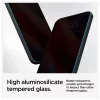 SPIGEN GLAS.TR "EZ FIT" 2-PACK edzett üveg kijelzővédő iPhone 15/16 Privacy készülékhez
