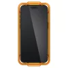 Edzett üveg kijelzővédő Spigen ALM Glass FC 2-PACK iPhone 15 készülékhez fekete
