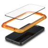 Edzett üveg kijelzővédő Spigen ALM Glass FC 2-PACK iPhone 15 készülékhez fekete