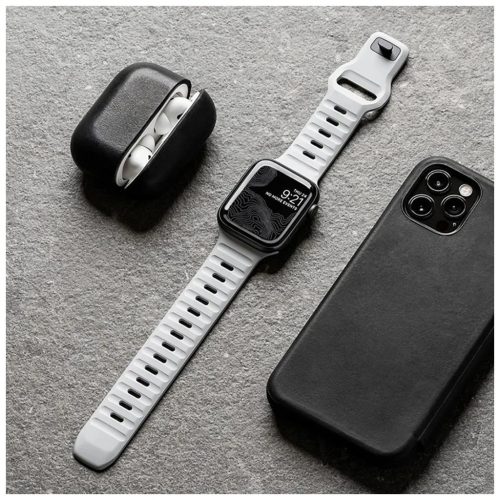 TECH-PROTECT ICONBAND LINE Apple Watch 8/9/10/11/SE/ULTRA készülékhez védőtok (44/45/46/49 MM) lime zöld