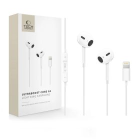   TECH-PROTECT ULTRABOOST LIGHTNING fülhallgató CORE G2 fehér