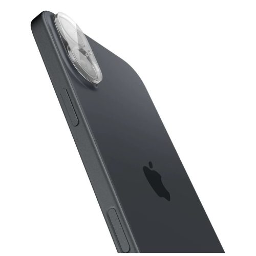 Spigen Optik Glas.TR kameravédő 2 db iPhone 16 / 16 Plus készülékhez Crystal Clear