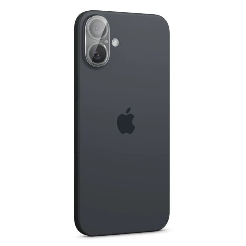 Spigen Optik Glas.TR kameravédő 2 db iPhone 16 / 16 Plus készülékhez Crystal Clear