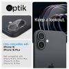Spigen Optik Glas.TR kameravédő 2 db iPhone 16 / 16 Plus készülékhez Crystal Clear