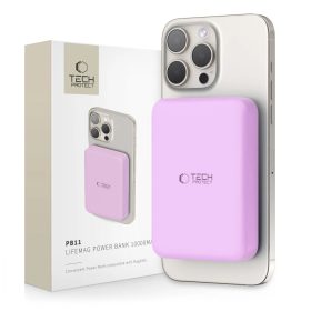 TECH-PROTECT PB11 LIFEMAG MAGSAFE powerbank 10000MAH lila