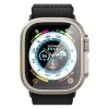 Erősített üveg kijelzővédő Spigen Glas.TR Slim Pro Apple Watch Ultra 1/2 (49 MM) titán készülékhez