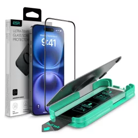   ESR ARMORITE iPhone 16 készülékhez temperált üveg fekete