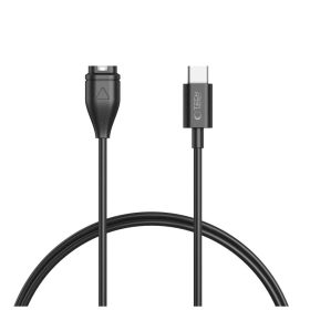   TECH-PROTECT MC04 ULTRABOOST Type-C töltő kábel 100CM Garmin Watch készülékhez fekete