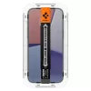 SPIGEN GLAS.TR "EZ FIT" iPhone 15 Plus / 16 Plus készülékhez Privacy védőüveg