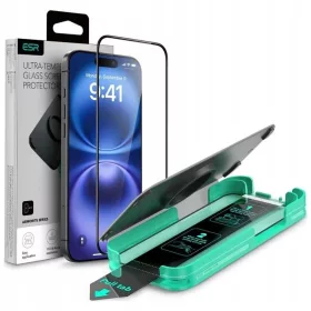   ESR Armorite iPhone 16 Pro készülékhez temperált üveg fekete